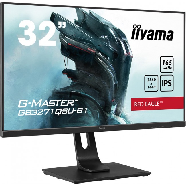 iiyama G-MASTER Unleash your full gaming potential with the 165Hz GB3271QSU Red Eagle guaranteeing 1ms MPRT iiyama G-MASTER Unleash your full gaming potential with the 165Hz GB3271QSU Red Eagle guaranteeing 1ms MPRT