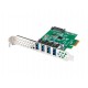 Lanberg PCE-US3-004 interface cards/adapter Internal USB 3.2 Gen 1 (3.1 Gen 1) Lanberg PCE-US3-004 interface cards/adapter Internal USB 3.2 Gen 1 (3.1 Gen 1)
