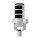 R DE PodMic USB White - dynamic microphone for podcasting