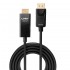 Lindy cable adapter 3m DP HDMI black