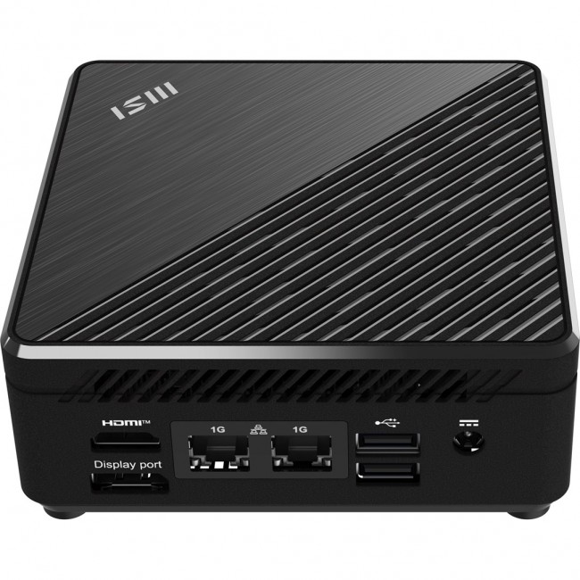 MSI Cubi N ADL S-254AT Intel N N200 4 GB DDR4-SDRAM 128 GB SSD Windows 11 Pro Mini PC Black