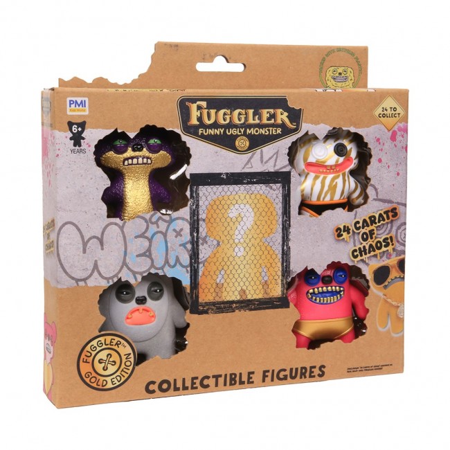 FUGGLER S3 GOLD EDITION FIGURES - 5 PACK DELUXE BOX (ASSORTMENT) FUGGLER S3 GOLD EDITION FIGURES - 5 PACK DELUXE BOX (ASSORTMENT)