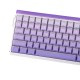 HERO84 HE White+Purple+Gradient+LIGHT JadeKing RGB AULA gasket keyboard