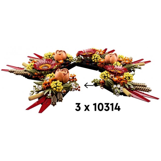 LEGO ICONS 10314 DRIED FLOWER CENTERPIECE