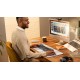 Logitech Signature Slim Solar+ K980 keyboard Universal RF Wireless + Bluetooth QWERTY UK International Graphite