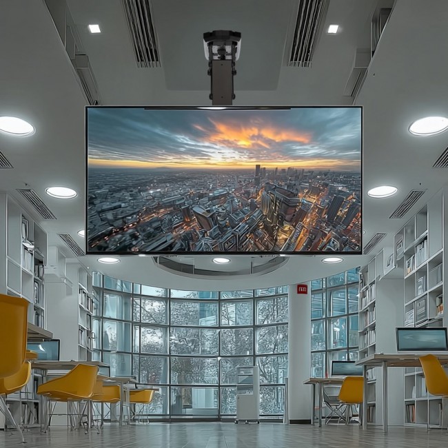 Maclean MC-880 Electric Ceiling TV Mount, 32