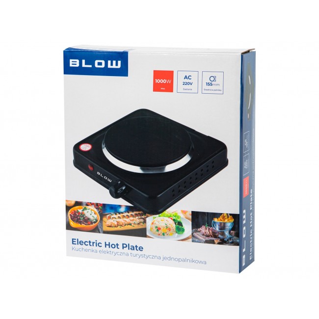 Single-burner adjustable electric cooker BLOW 1000W