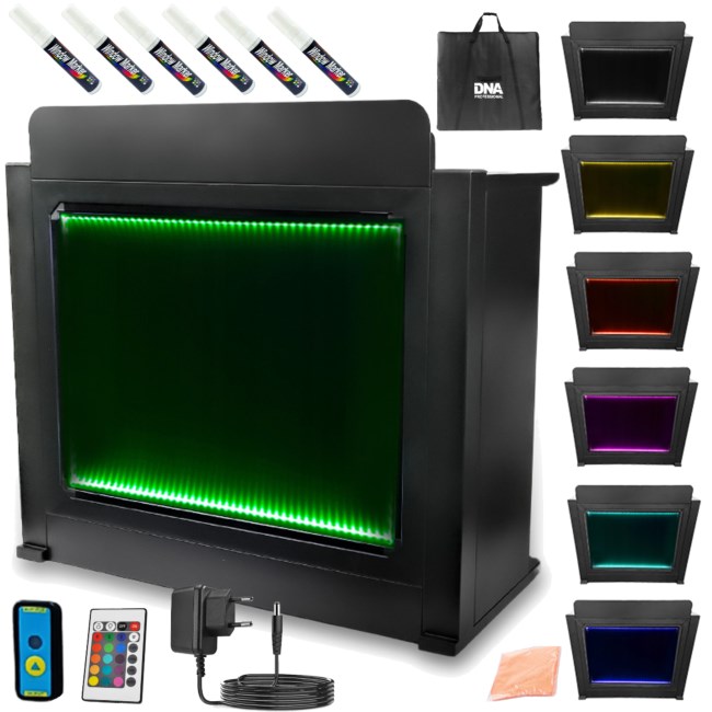 DJ Table XL BK booth stand with lighting DJ Table XL BK booth stand with lighting