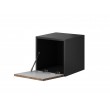 Cama full storage cabinet ROCO RO5 37/37/39 antracite/wotan oak