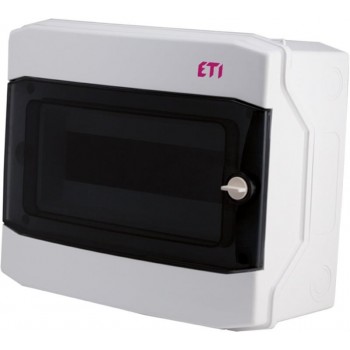 Plastic distribution box NT 12M 1X N+PE IP65 IK07