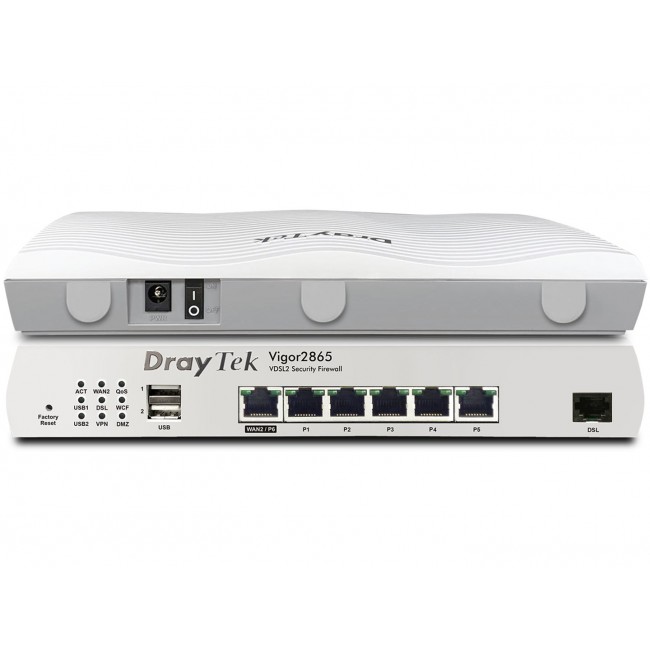 DrayTek Vigor 2865 wired router Gigabit Ethernet