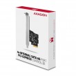 Axagon PCES-SA4X4 PCIe controller - 4x internal SATA 6G port, ASM1164, SP & LP