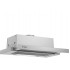 Bosch Serie 4 DFT63AC50 cooker hood Semi built-in (pull out) Silver 360 m /h