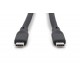 Digitus USB silicone cable, USB 20Gbps, 2m, black Digitus USB silicone cable, USB 20Gbps, 2m, black