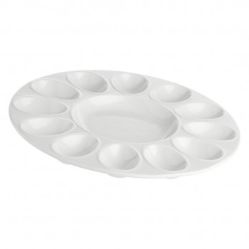 LA PORCELLANA BIANCA CONVIVIO Egg tray 26.5 cm