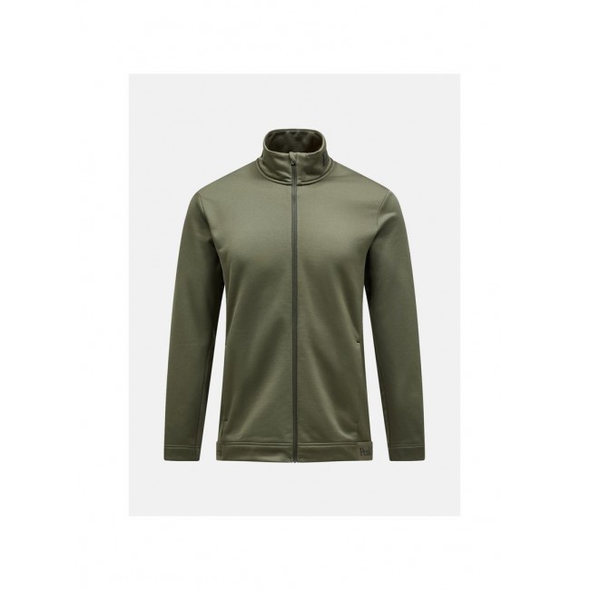 Peak Performance Rider Tech Zip Jacket - pine needle Peak Performance Rider Tech Zip Jacket - pine needle