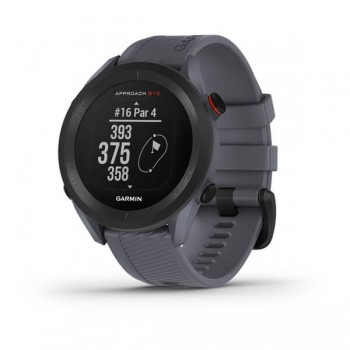 Garmin Approach S12 MIP 43 mm Digital 175 x 175 pixels Touchscreen Grey GPS (satellite)