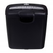 Activejet ASH-0601S shredder, P-2, 10 l, 6 mm strip, 6 sheets, black.