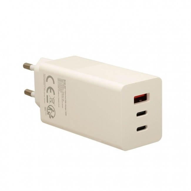 PATONA Premium Charger GaN PD100W 2xUSB-C 1xUSB-A PD3.0 QC3.0 White