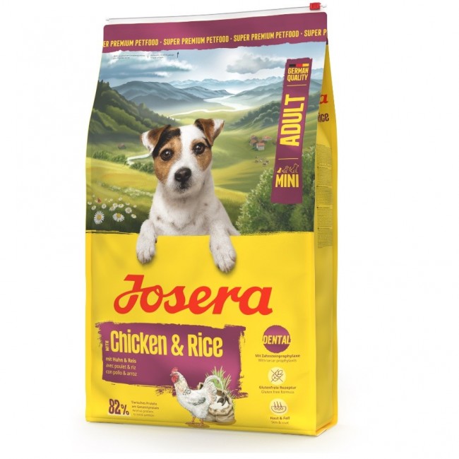 JOSERA Adult Mini Chicken & Rice - dry dog food - 900g