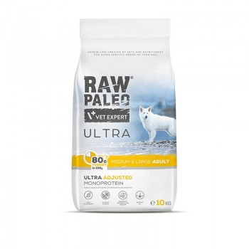 RAW PALEO Ultra Medium&Large Adult Turkey - dry dog food - 10 kg