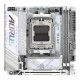 GIGABYTE X870I AORUS PRO ICE Motherboard - Supports AMD Ryzen 9000 Series CPUs, 8+2+1 phases VRM, up to 8400MHz DDR5 (OC), 1xPCIe 5.0 M.2 + 1xPCIe 4.0 M.2, WI-FI 7, 2,5GbE LAN, USB 4 GIGABYTE X870I AORUS PRO ICE Motherboard - Supports AMD Ryzen 9000 Series CPUs, 8+2+1 phases VRM, up to 8400MHz DDR5 (OC), 1xPCIe 5.0 M.2 + 1xPCIe 4.0 M.2, WI-FI 7, 2,5GbE LAN, USB 4