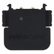 President Randy III Plus ASC AM/FM CB Portable Radio Black President Randy III Plus ASC AM/FM CB Portable Radio Black