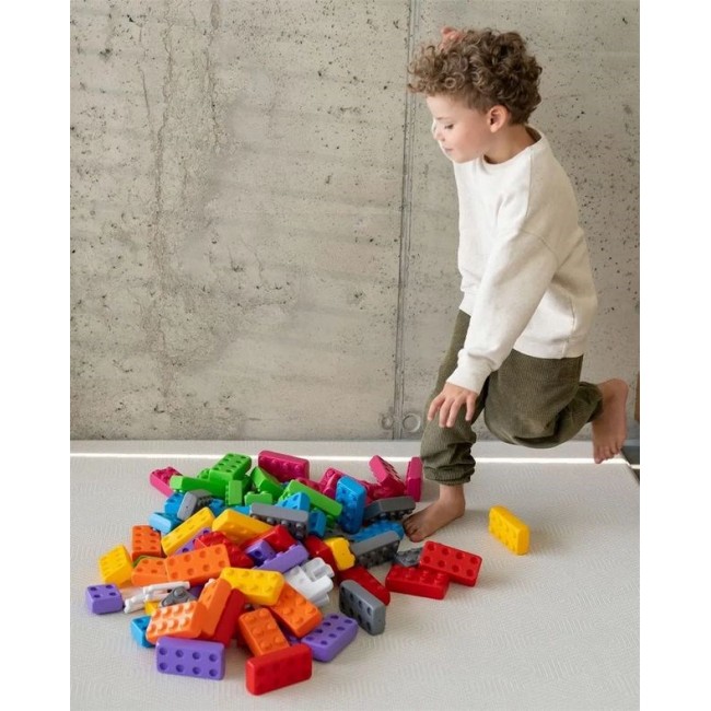 Marioinex Junior Bricks building blocks, 110 pieces