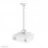 Neomounts CL25-550WH1 Beamer ceiling mount - h 74,5-114,5 cm - easy-install - full motion