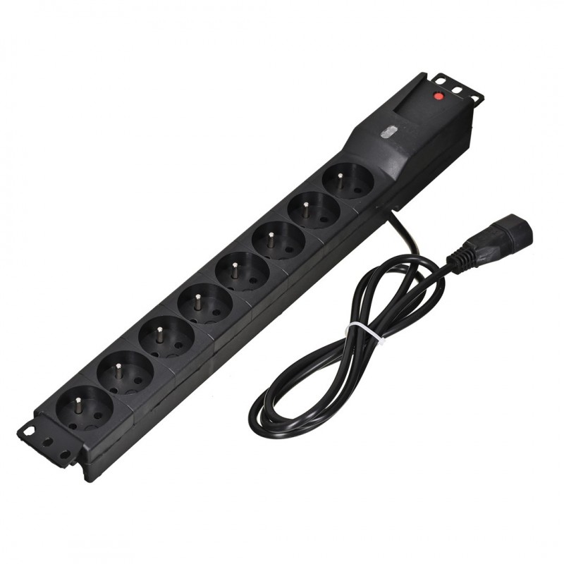 LESTAR 1966004970 power extension 1.5 m 230 AC outlet(s) Indoor Black