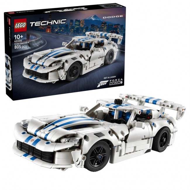LEGO TECHNIC 42234 Dodge Viper GTS-R Sports Car