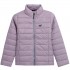 Girls' down jacket 4F light purple 4FJSS23TDJAF073 52S 122cm