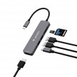Verbatim USB-C Essentials Multiport Hub 6 ports: HDMI, USB-C PD, USB-A 3.2 Gen 1, USB-A, SD & microSD Verbatim USB-C Essentials Multiport Hub 6 ports: HDMI, USB-C PD, USB-A 3.2 Gen 1, USB-A, SD & microSD