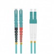 Helos 254695 InfiniBand/fibre optic cable 10 m E-2000 LC Aqua colour