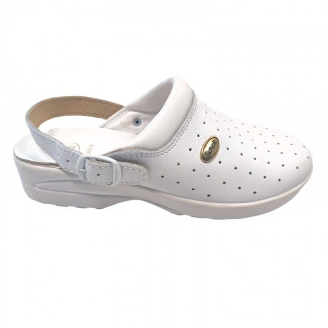 Clog Racy shoes by Scholl WHITE 42