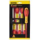 Stanley FATMAX 6 piece Insulated Slotted Phillips set Stanley FATMAX 6 piece Insulated Slotted Phillips set