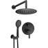 Concealed shower set