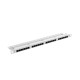 LANBERG PATCH PANEL 24 PORT 0.5U CAT.6 UTP GRAY LANBERG PATCH PANEL 24 PORT 0.5U CAT.6 UTP GRAY