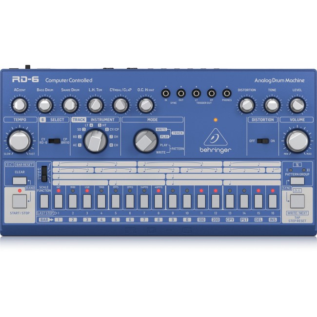 Behringer RD-6-BU rhythm & drum machine Behringer RD-6-BU rhythm & drum machine