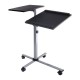 Techly Universal Adjustable Trolley for Notebook Projector, Black Techly Universal Adjustable Trolley for Notebook Projector, Black
