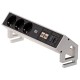 Bachmann 3x Schuko 2x CAT6 1x HDMI, 1x USB3.0 power extension 1.5 m 3 AC outlet(s) Black, Stainless steel