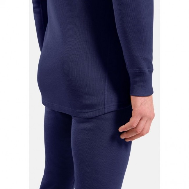 Odlo BL TOP crew neck l/s MERINO 260 long-sleeved thermal underwear, size M, blue Odlo BL TOP crew neck l/s MERINO 260 long-sleeved thermal underwear, size M, blue