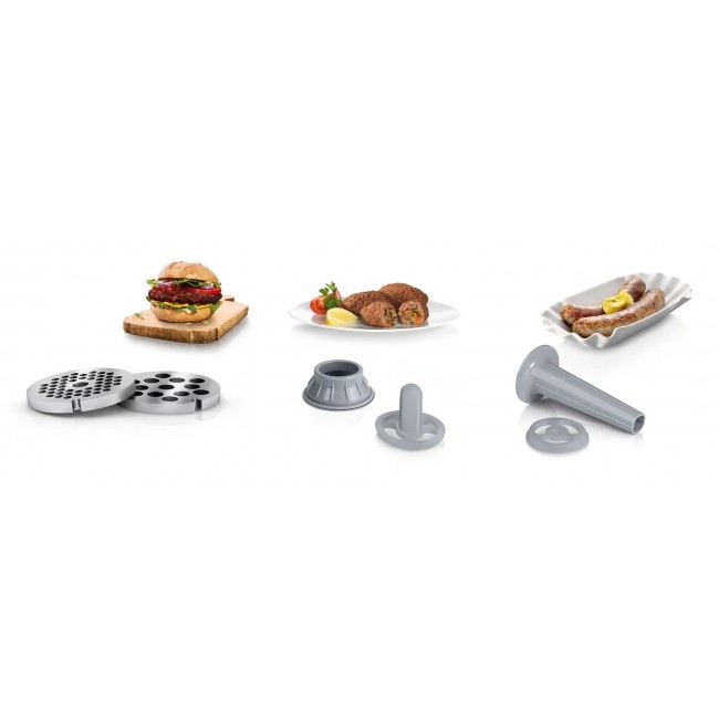 Bosch MFW2520W mincer 1500 W Stainless steel, White Bosch MFW2520W mincer 1500 W Stainless steel, White