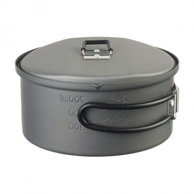 ESBIT PT1100HA camping cookware Pot 1.1 L Aluminium, Black ESBIT PT1100HA camping cookware Pot 1.1 L Aluminium, Black