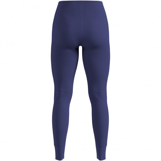 Odlo BL BOTTOM long ACTIVE WARM trousers, size M, blue Odlo BL BOTTOM long ACTIVE WARM trousers, size M, blue