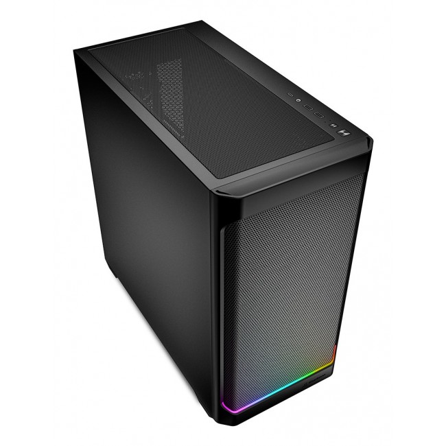 Sharkoon MK4 RGB Strip Micro Tower Black Sharkoon MK4 RGB Strip Micro Tower Black