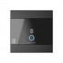 AUDAC WP220/B wall plate/switch cover Black
