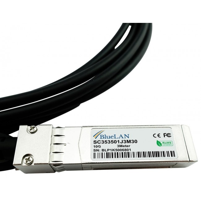 BlueOptics JD096C-BL InfiniBand/fibre optic cable 1 m SFP+ Black BlueOptics JD096C-BL InfiniBand/fibre optic cable 1 m SFP+ Black