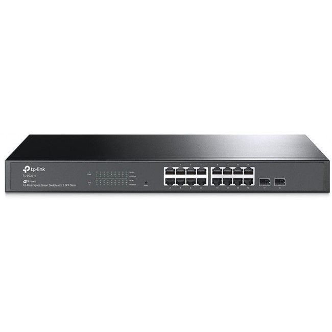 TP-Link Omada 16-Port Gigabit Smart Switch with 2 SFP Slots TP-Link Omada 16-Port Gigabit Smart Switch with 2 SFP Slots
