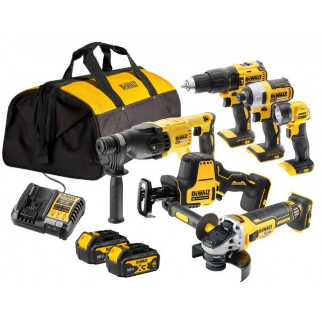 DEWALT 18V Combo Kit 6pc DCK607M2